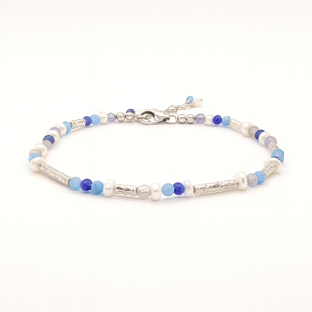 Sterling Silver Multistone Bracelet