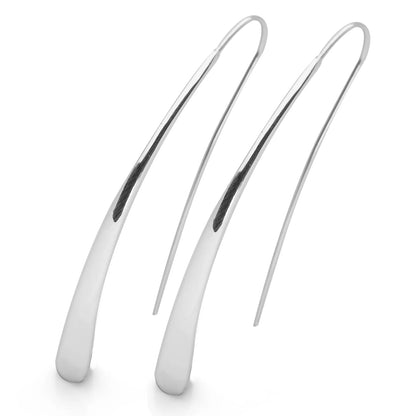 Silver Drop Earrings