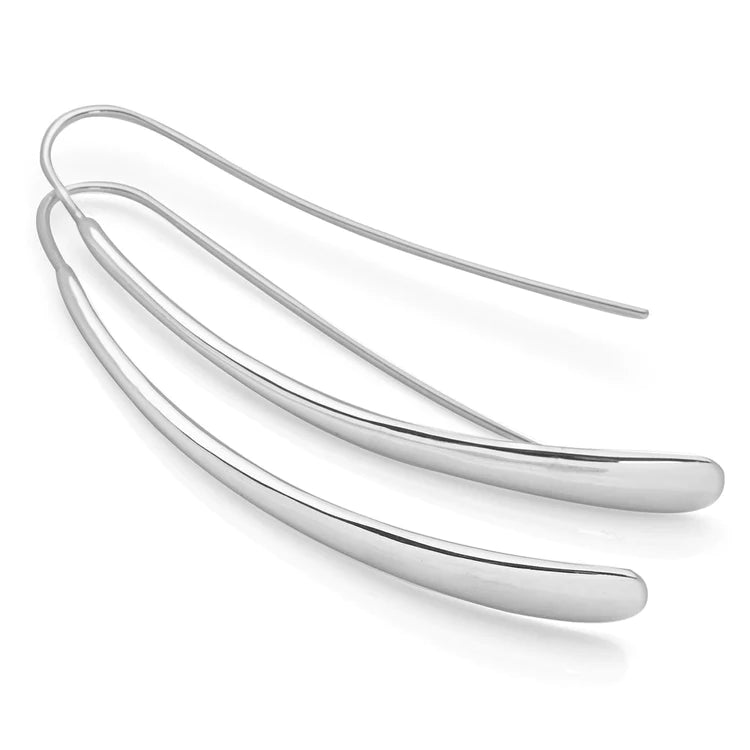 Silver Drop Earrings
