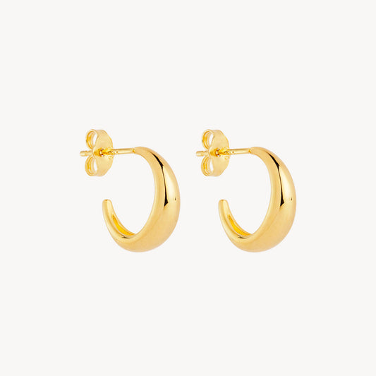 Gold Plated Tapered Studs