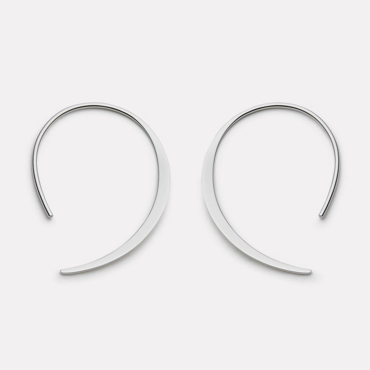 Gold-Plated Scythe Earring, Antitarnish