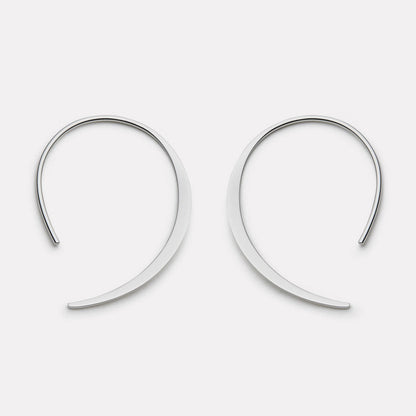 Gold-Plated Scythe Earring, Antitarnish