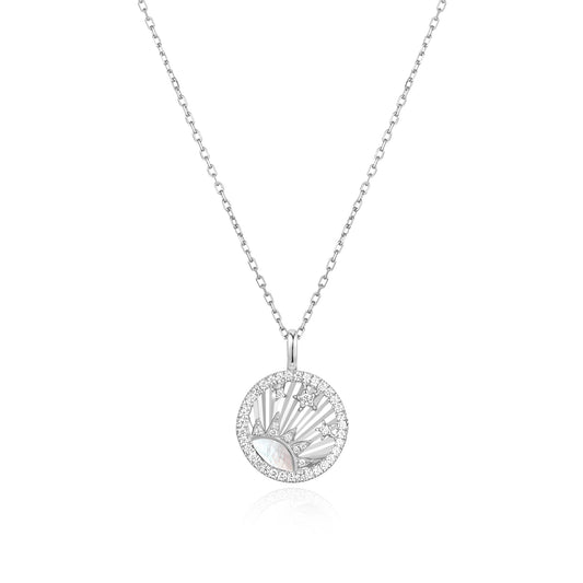 Silver MOP Necklace