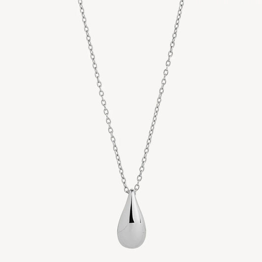 Sterling Silver Teardrop Necklace