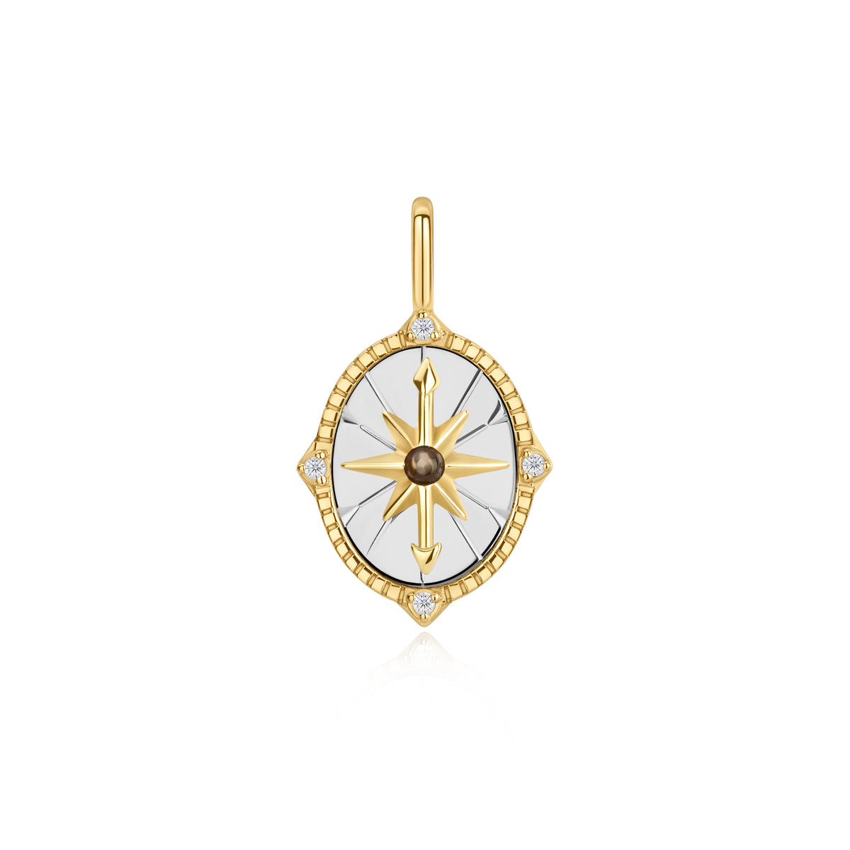 Jscharm Two Tone Star Disc Charm – BJ's Jewellers