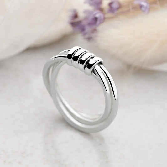Silver Coil Ring