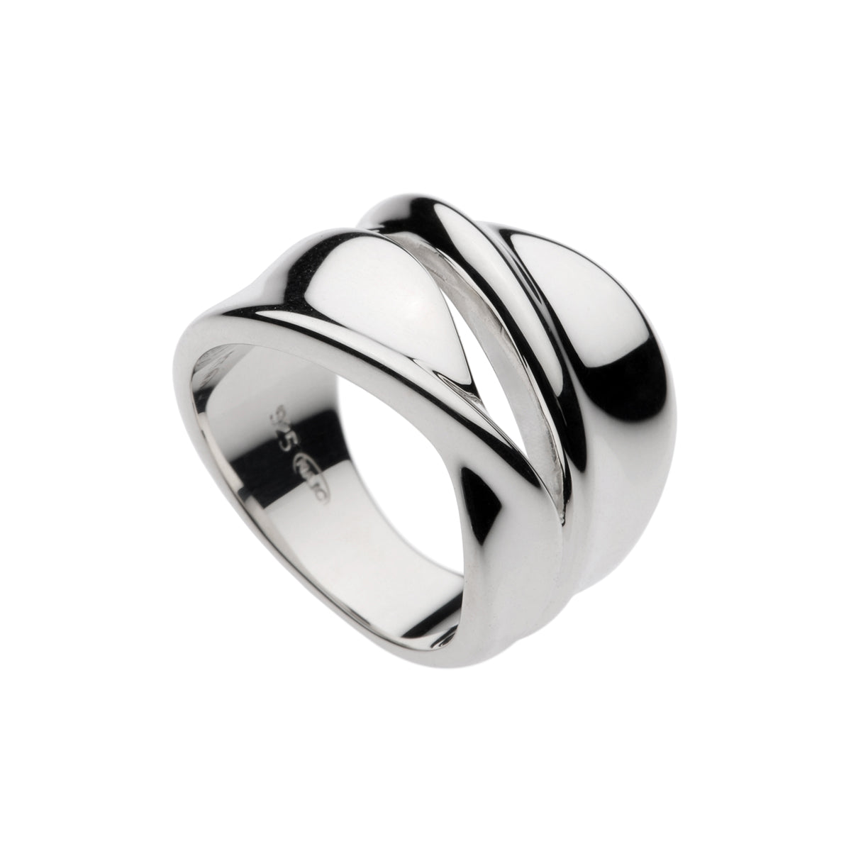 Sterling Silver Ribbon Ring – BJ's Jewellers