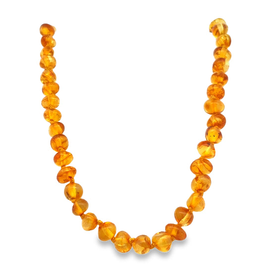 Baby Amber Bead Necklace