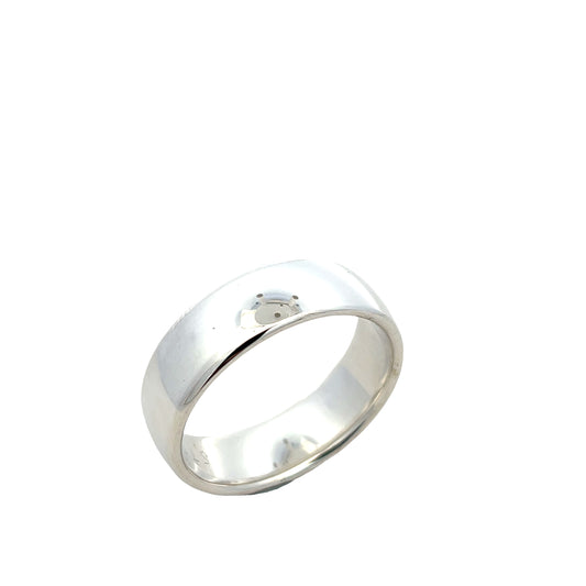 Mens Silver Wedder