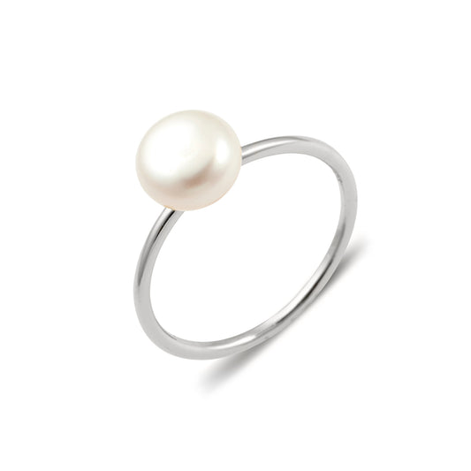 Sterling Silver Fresh Water Pearl Ring