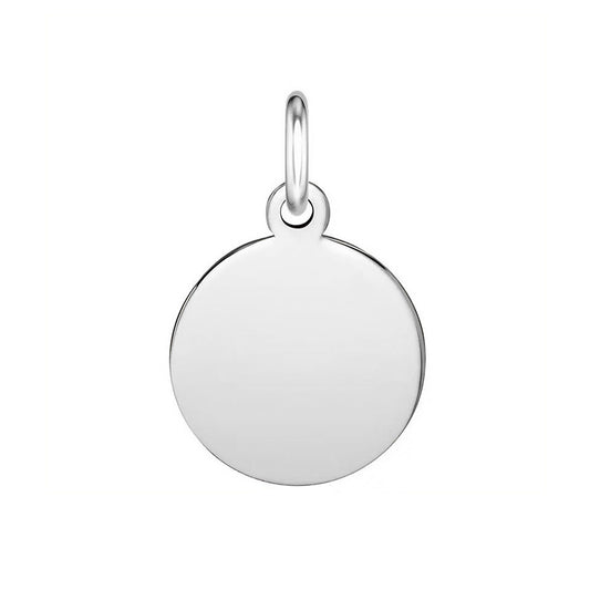 Sterling Silver Disc Pendant