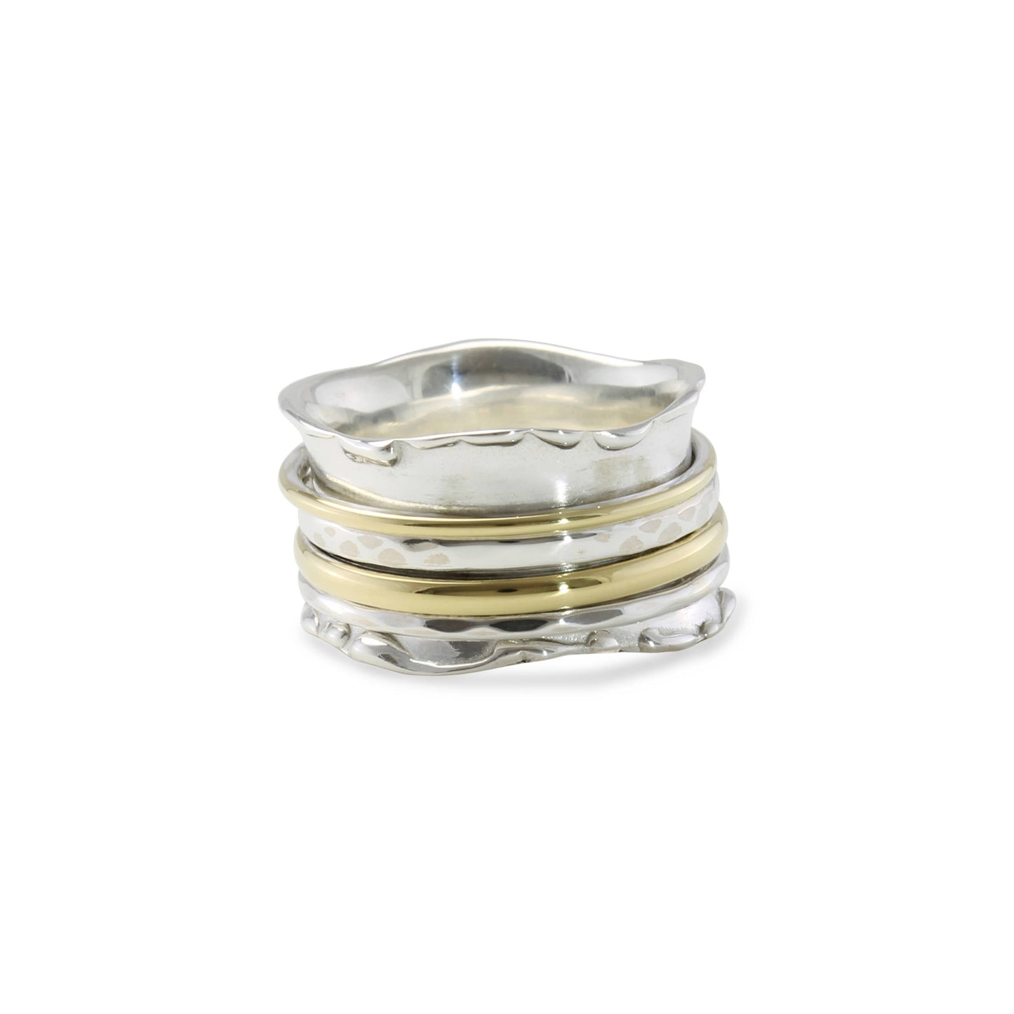 Handmade Haytor Sterling Silver Spinning Ring