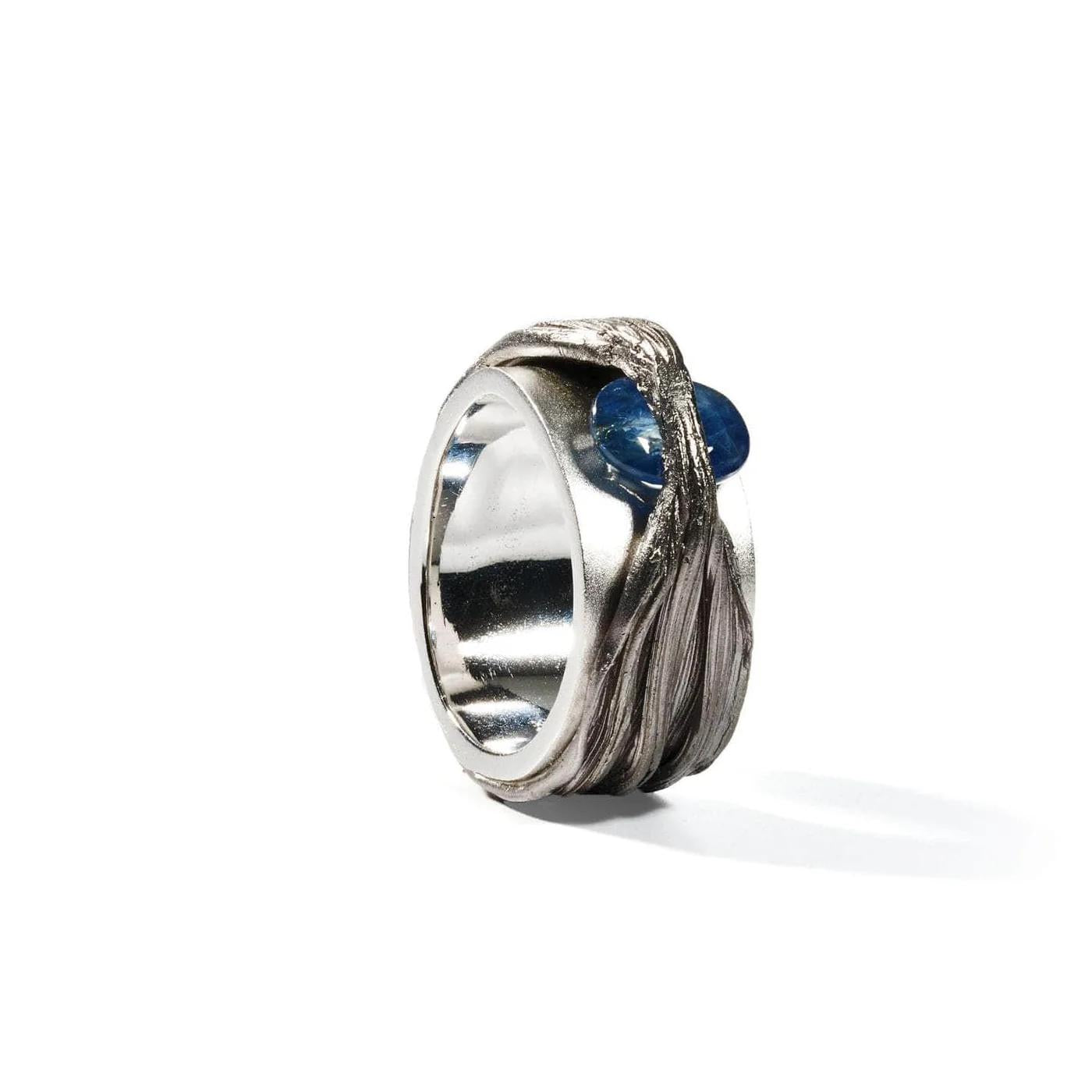 Silver Sapphire Ring